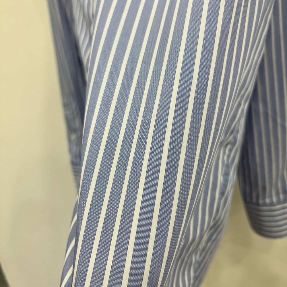 Eton contemporary men’s button down dress shirt 16.5 office professional luxury - Picture 4 of 7